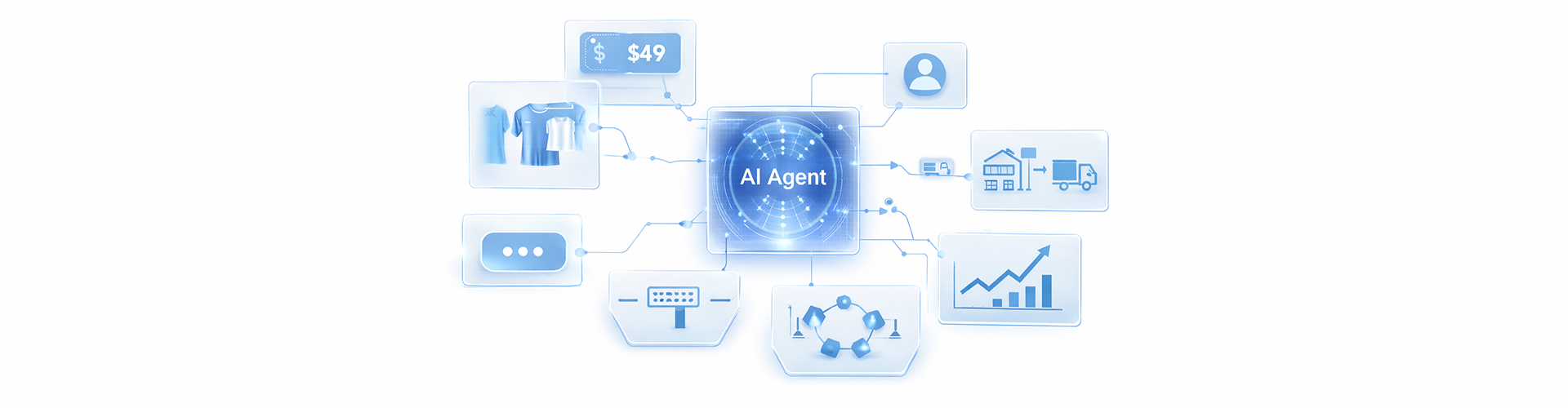 AI agents in retail using agentic intelligence to automate customer service, inventory management, and personalized shopping experiences