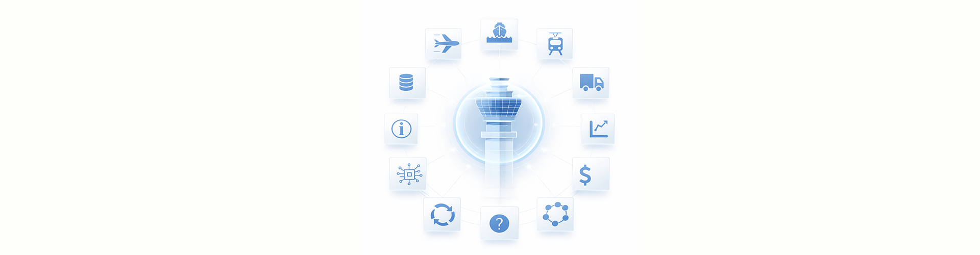 Digital control tower transforming supply chain management with end to end visibility and AI driven decision support